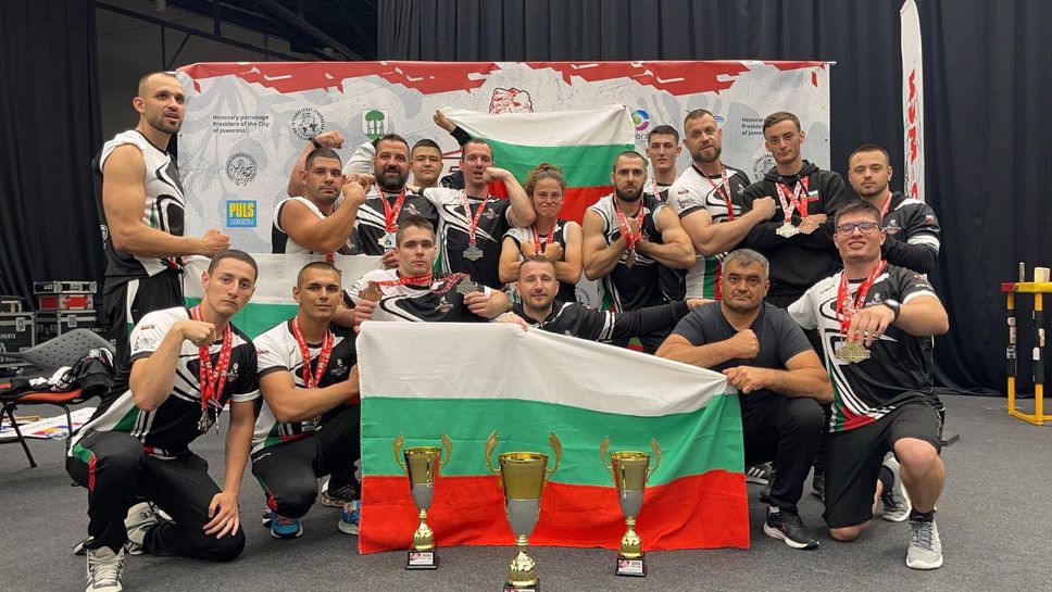 България е втора по медали на Европейското по канадска борба