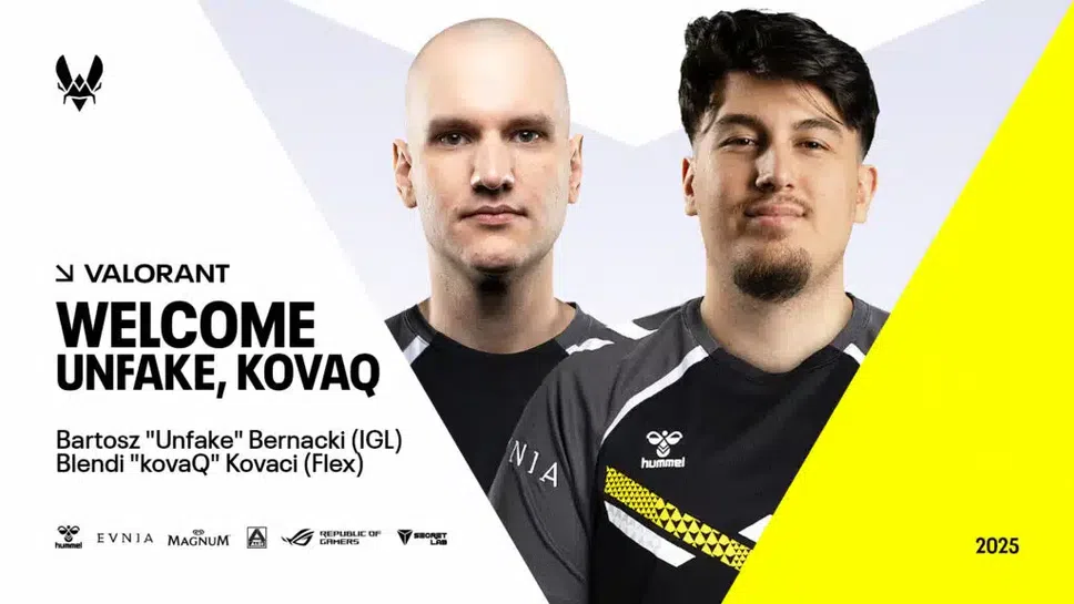 Team Vitality с промени в състава си по VALORANT