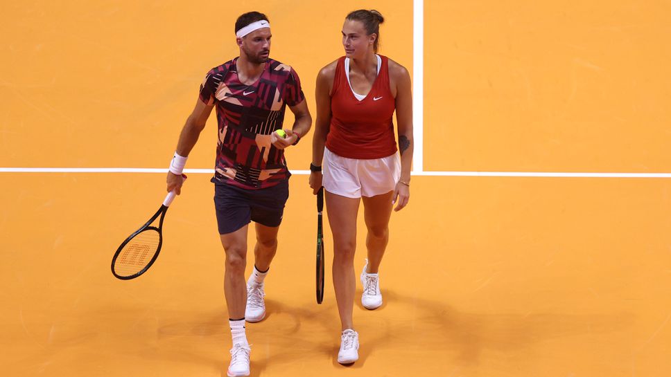 Григор и Сабаленка са сред звездните тандеми в шоу турнир на US Open