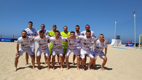 МФК Спартак ще играе за седмото място в Шампионската лига по плажен футбол