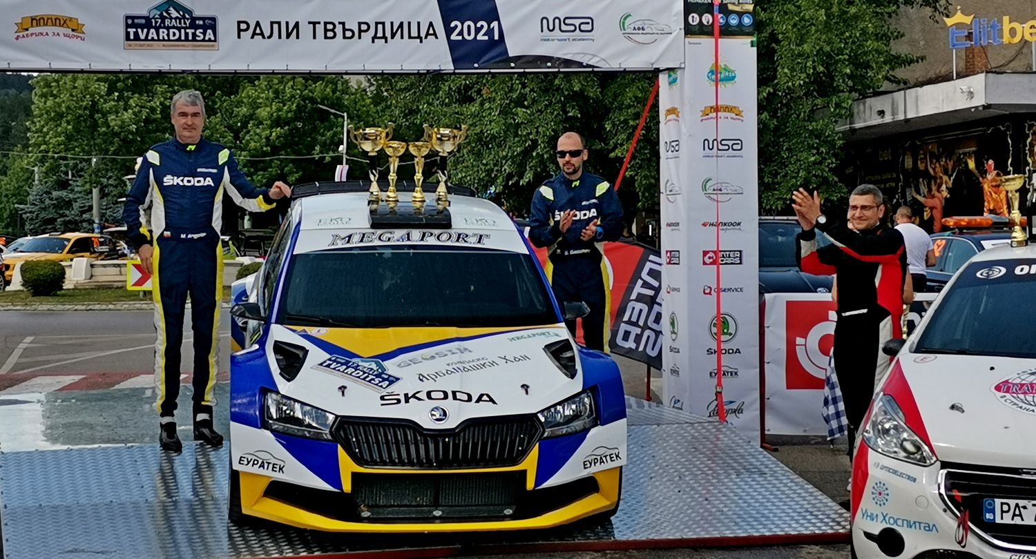 Победа за Мирослав Ангелов и Георги Гаджев в Рали Твърдица 2021