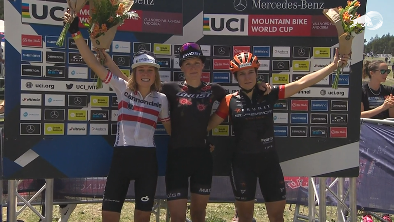 Шорт Трак На първо място се нареди Алесандра Келър Втора