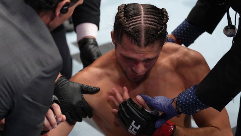 Контузия развали страхотен бой между Ортега и Родригес