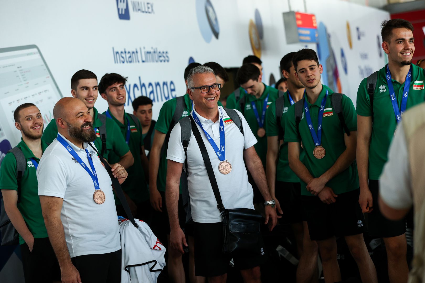 Волейболните национали до 21 години се прибраха след третото място на Световно първенство