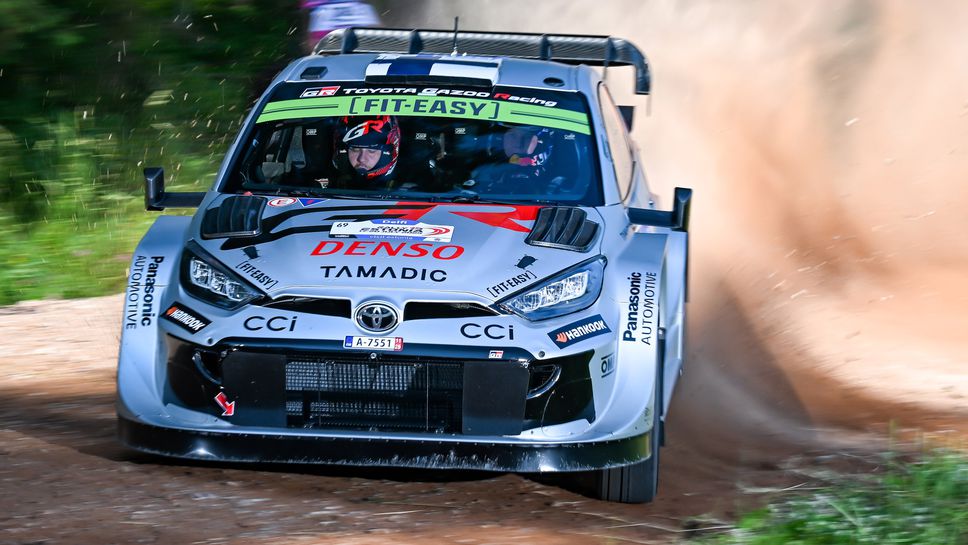 Трикратният победител в рали Естония Кале Рованпера беше най бърз в