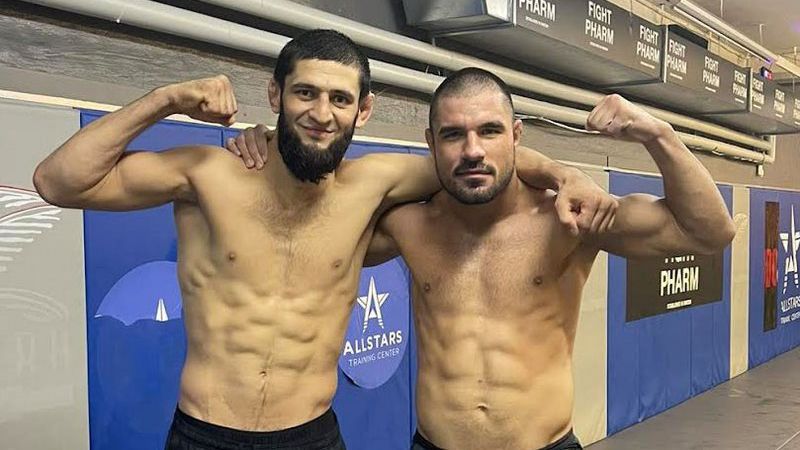 Георги Валентинов тренира с Хамзат Чимаев преди EFM Show 2