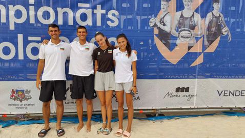 България започва участие на Европейското по плажен волейбол до 20 години