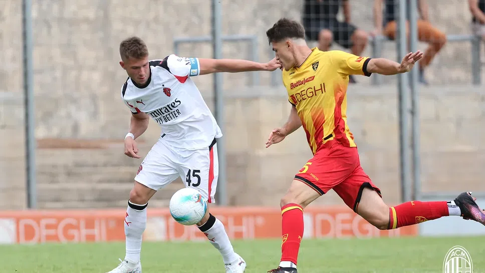 Българският защитник Кристиян Пехливанов отбеляза първия си гол в италианския