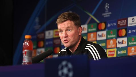 Еди Хау: Мач с Барселона е магия, жалко, че Ямал няма да играе