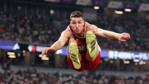 Страхотен Саръбоюков пети в света в скока на дължина, титла за Фурлани