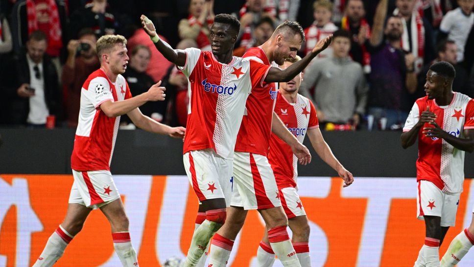 В мач на дебютите Славия (Прага) и Бодьо/Глимт стигнаха до драматично равенство