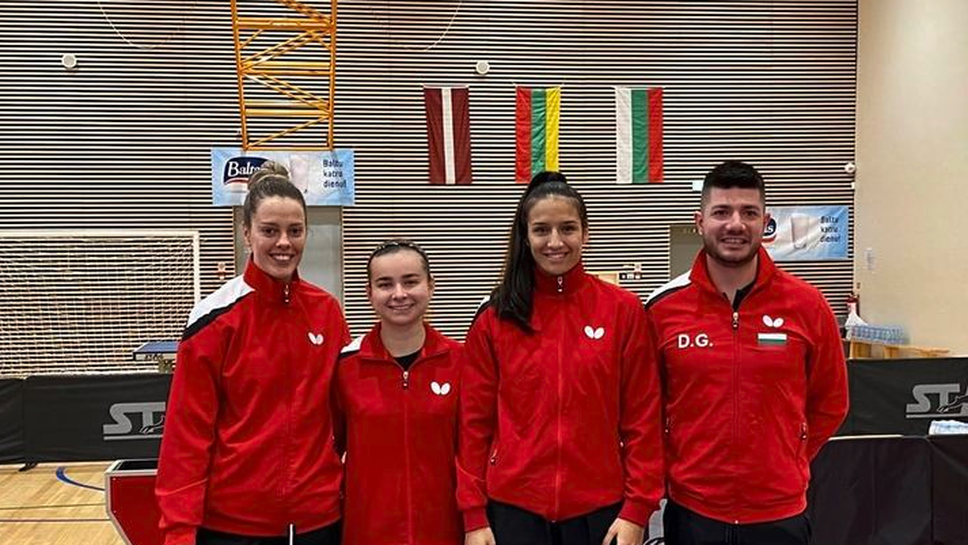 Националките по тенис на маса започнаха с 3-0 срещу Латвия европейската отборна квалификация