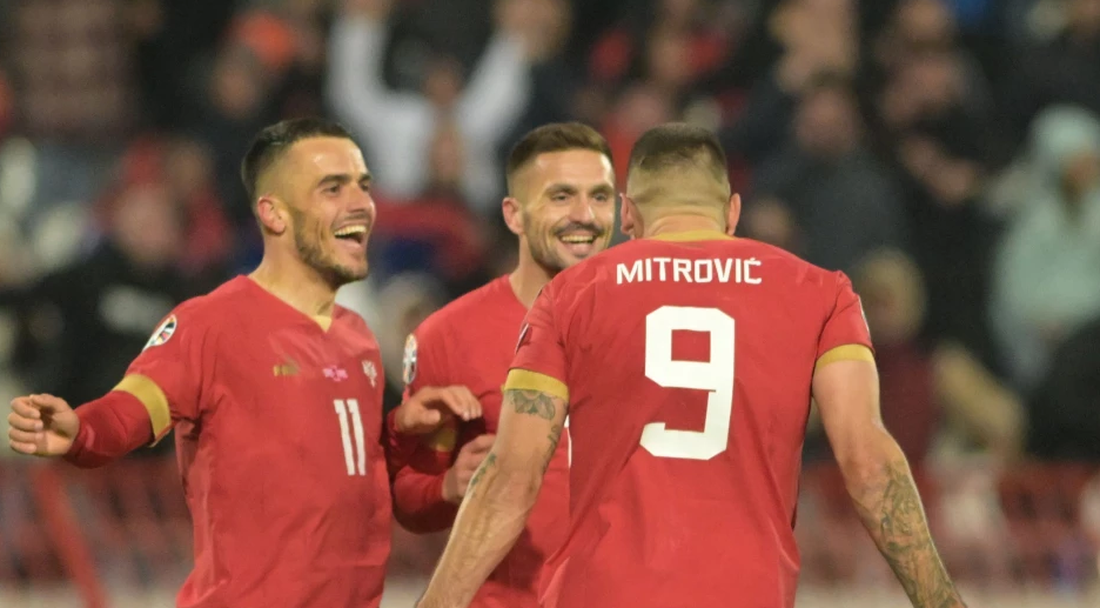 Митрович поведе сърбите и срещу Черна гора, Евро 2024 е все по-близо