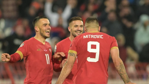 Митрович поведе сърбите и срещу Черна гора, Евро 2024 е все по-близо