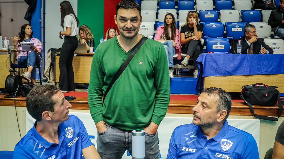 Владо Николов надъха “сините” след спечелването на Суперкупата