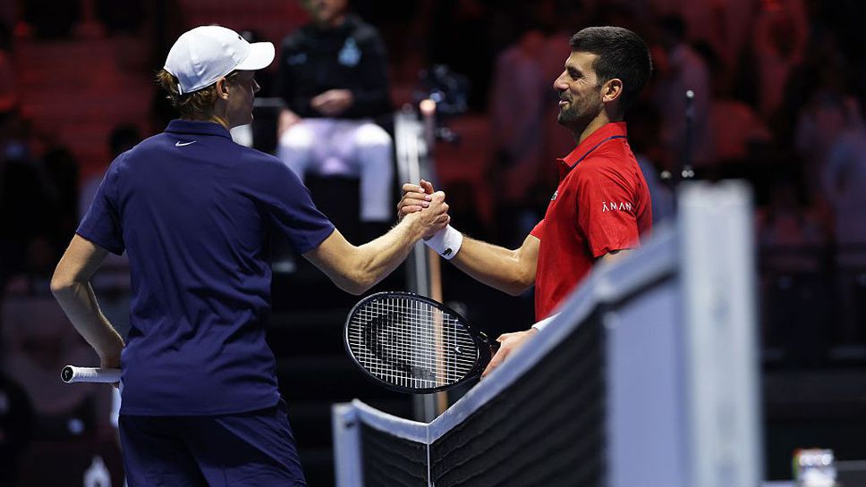 Сръбският тенисист Новак Джокович призна че Яник Синер е бил