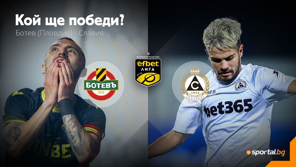 На дъното: Ботев (Пловдив) приема Славия в интригуващ мач
