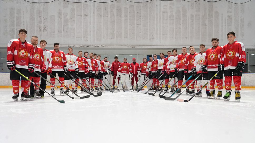 ЦСКА громи с 27:1 на хокей на лед