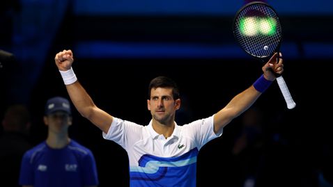 Джокович се разправи с Рубльов и спечели групата си на Финалите