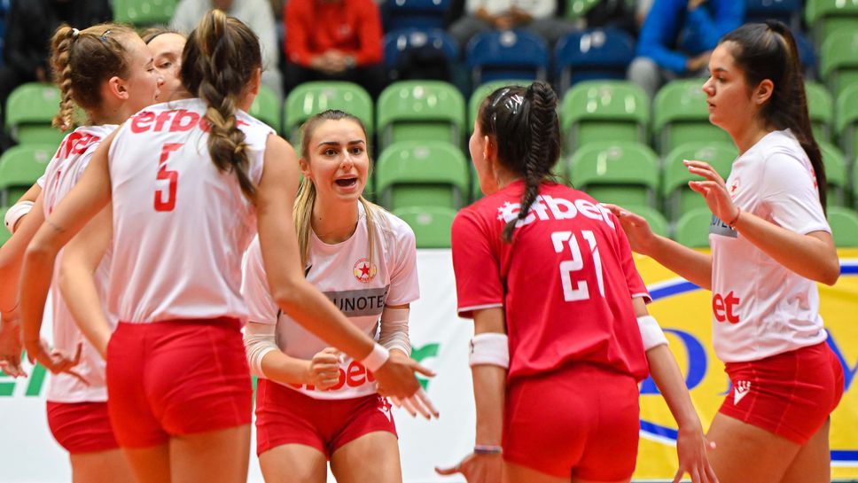 Волейболистките на ЦСКА с 3-а победа в "Демакс" лига