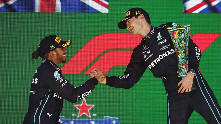 Джордж Ръсел стана едва третият пилот който е карал в