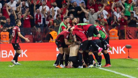 Албания допусна късен изравнителен гол срещу Молдова, но постигна заветната си цел