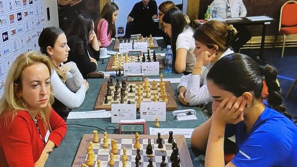 България победи Азербайджан и излезе на второ място на европейското отборно първенство по шахмат при жените
