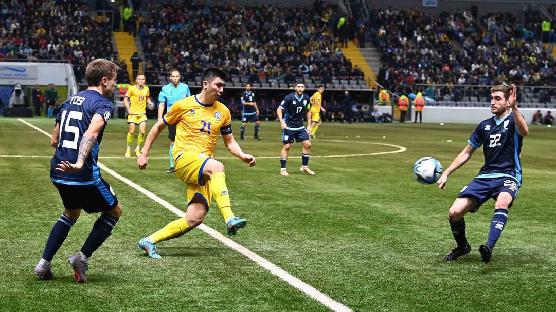 Казахстан си изпълни задачата срещу Сан Марино и продължава да мечтае за Евро 2024