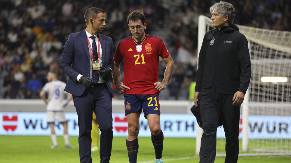 Испания загуби нападател след победата над Кипър