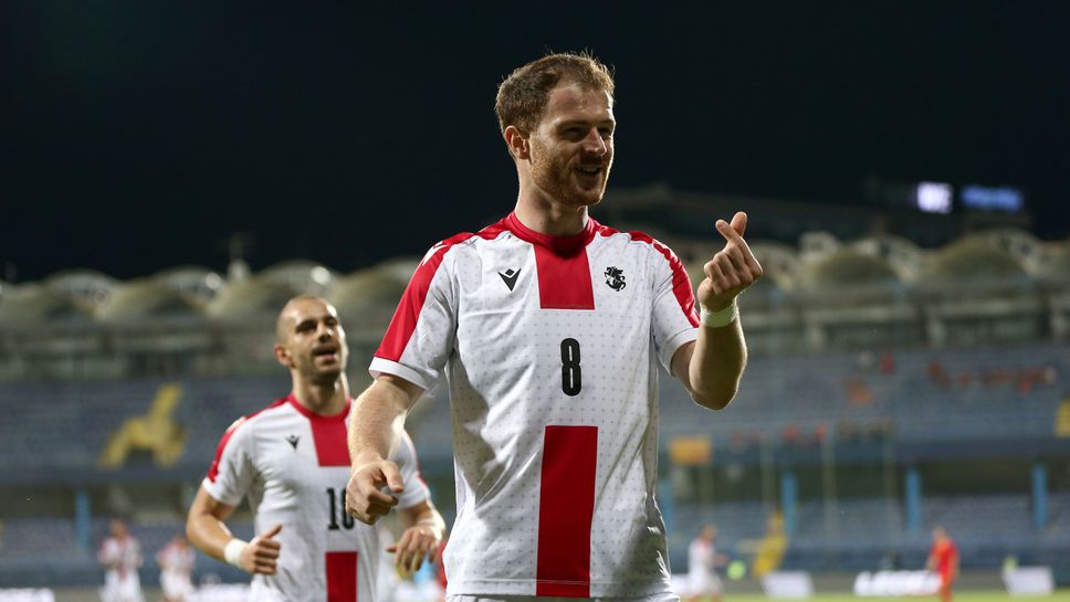 Нападателят Буду Зивзивадзе отчете че грузинският национален отбор се е