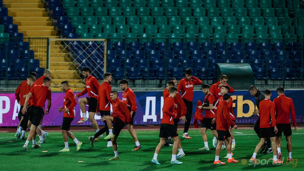 Националният отбор на България по футбол запази позиции в обновената