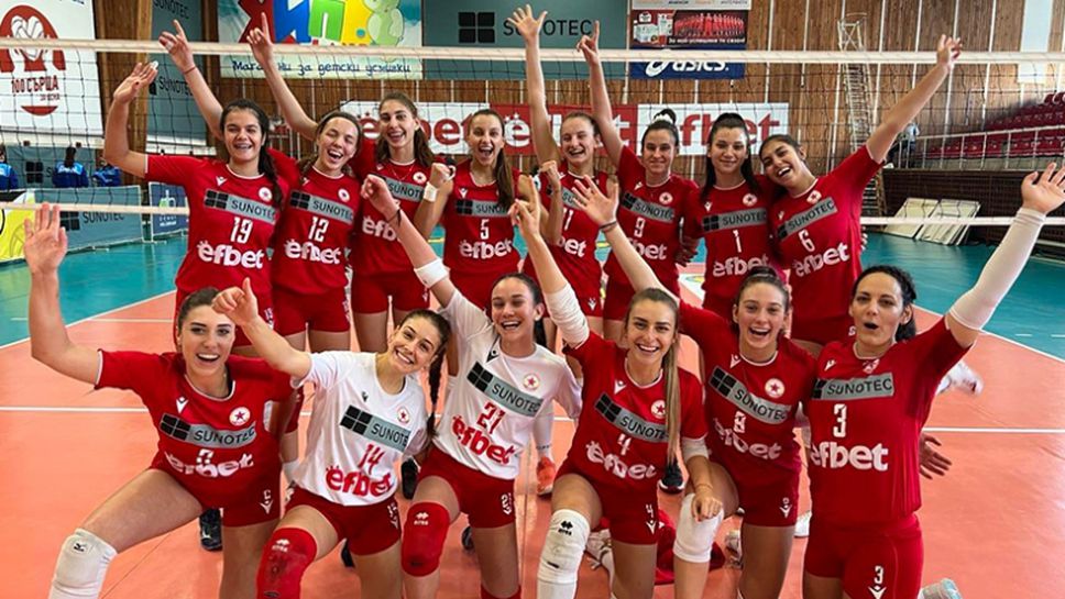 Волейболистките на ЦСКА на полуфинал за Купата на България