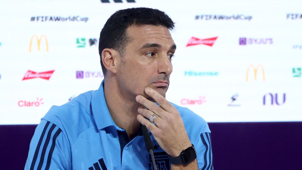 Скалони още не е решил дали да остане треньор на Аржентина