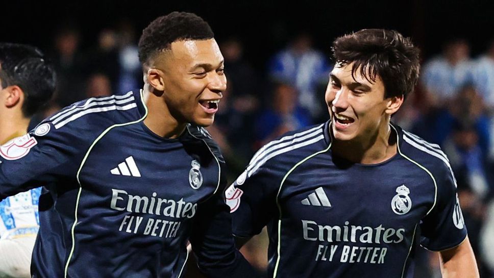 Реал Мадрид си поигра с огъня, но продължава за Купата на краля