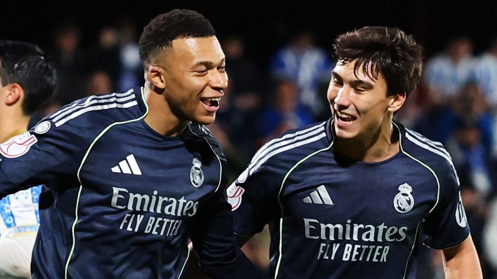 Реал Мадрид си поигра с огъня, но продължава за Купата на краля