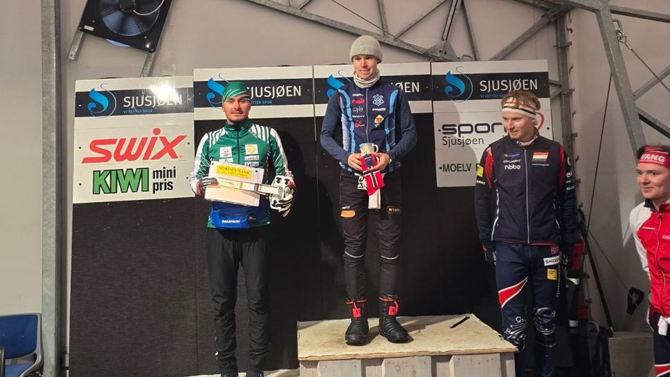 Водещият ни състезател в ски ориентирането Станимир Беломъжев стартира силно