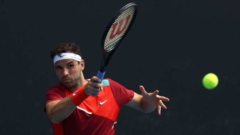 11 от 12 в първия кръг на Australian Open за Григор Димитров