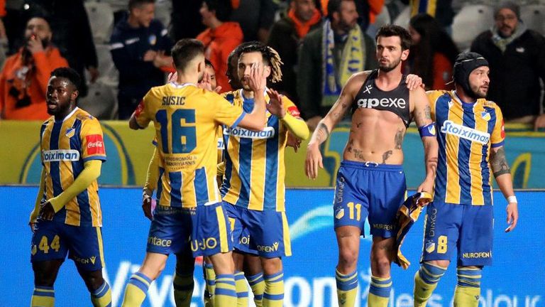 АПОЕЛ се класира за 1/4-финалите в Купата на Кипър