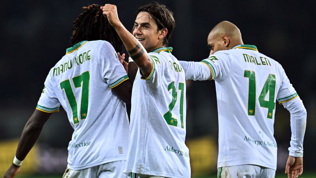 Рома победи Торино от третия опит, Мален дебютира с гол, а Дибала напомни за себе си