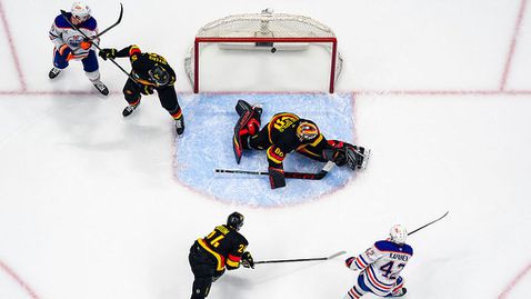 Едмънтън съсипа Ванкувър с шест гола за една третина