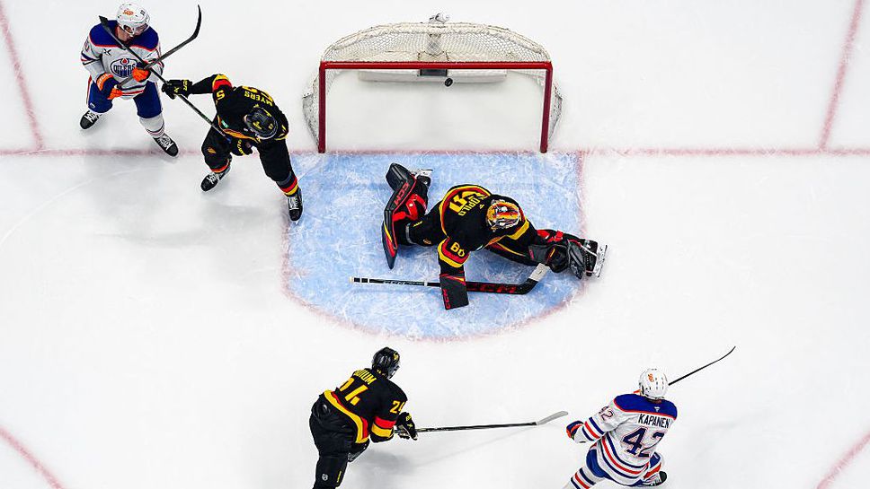 Мика Зибанеджад реализира хеттрик за гостуващия Ню Йорк Рейнджърс който