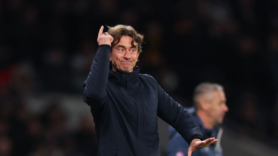 Мениджърът на Тотнъм Томас Франк който е подложен на критики