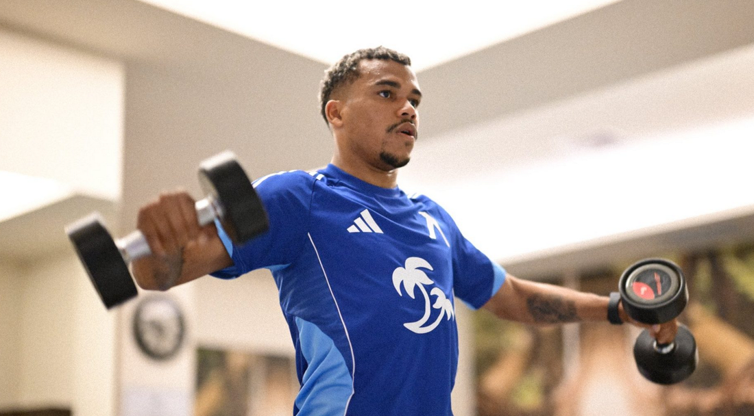 Левски тренира във фитнеса