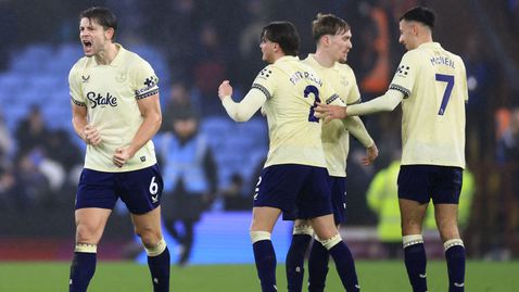 Евертън превзе “Вила Парк” и сложи край на победната серия на Астън Вила