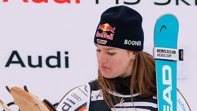 Ема Айхер спечели супергигантския слалом в Тарвизио Италия от Световната