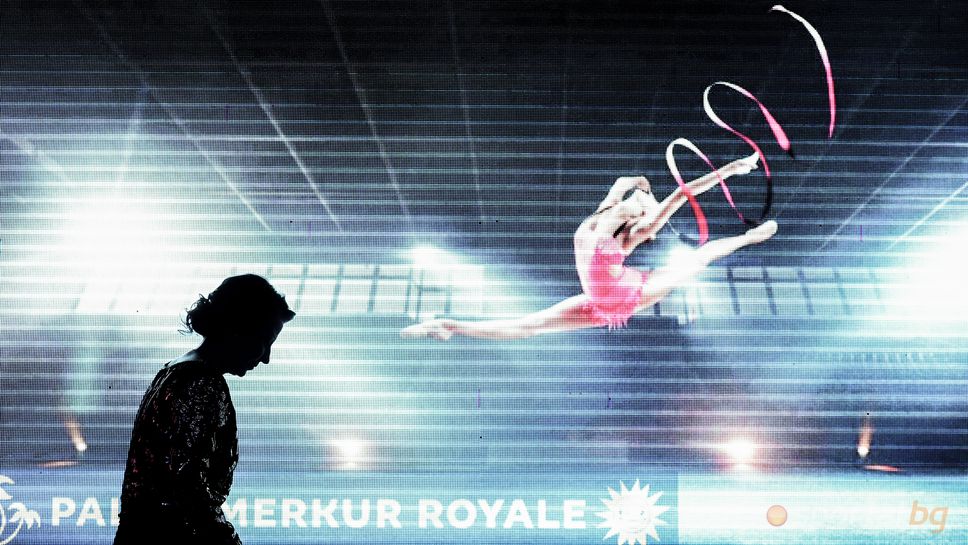 Награждаване на Олимпийските шампионки по художествена гимнастика