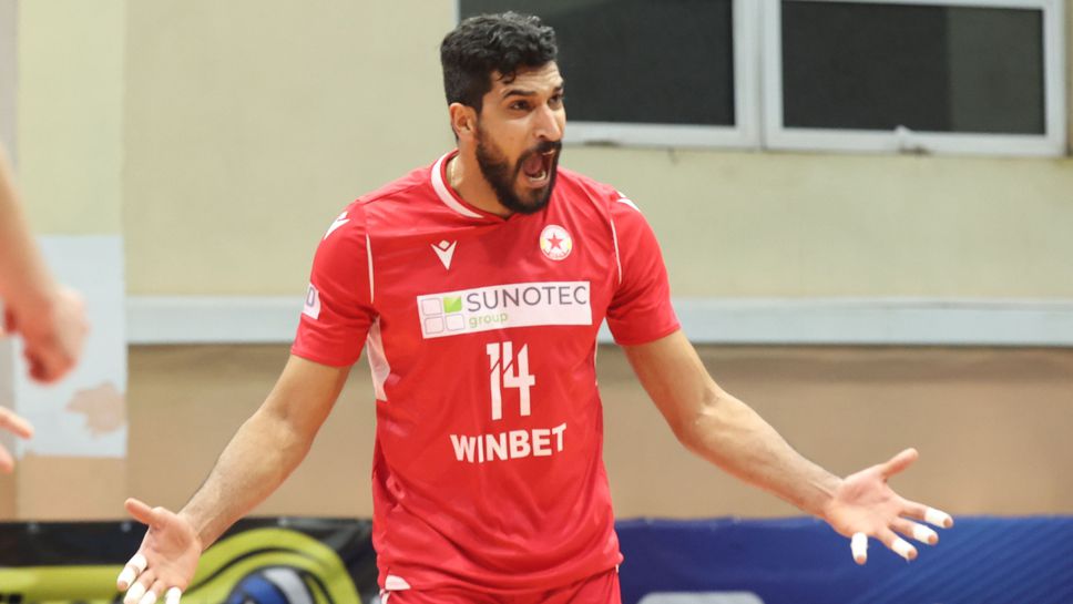 Реда Хайкал: С ЦСКА може да победим абсолютно всеки, включително и Хебър 🏐