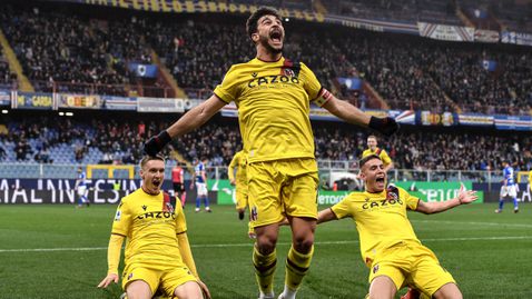  Пропусната дузпа лиши Сампдория от точка 