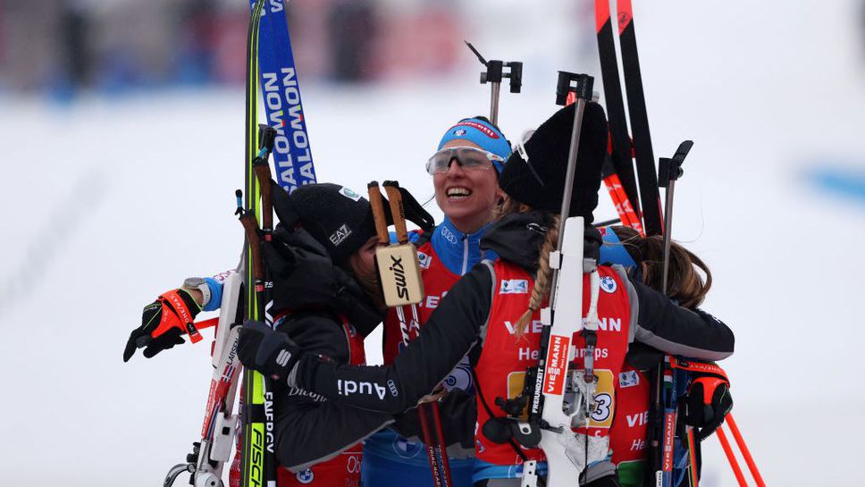 Перфектната Витоци донесе историческа първа титла на Италия в женската щафета