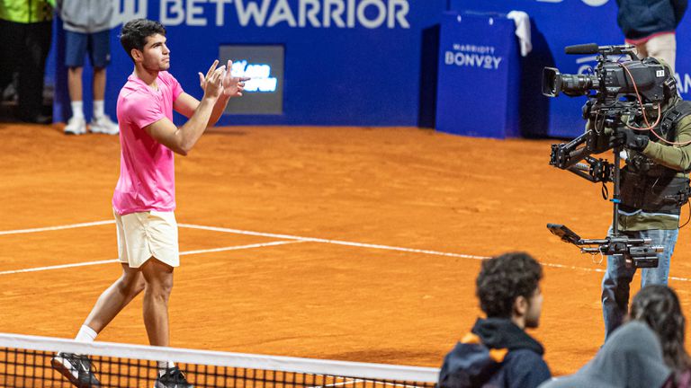 Испанският тенисист Карлос Алкарас се класира за полуфиналите на турнира